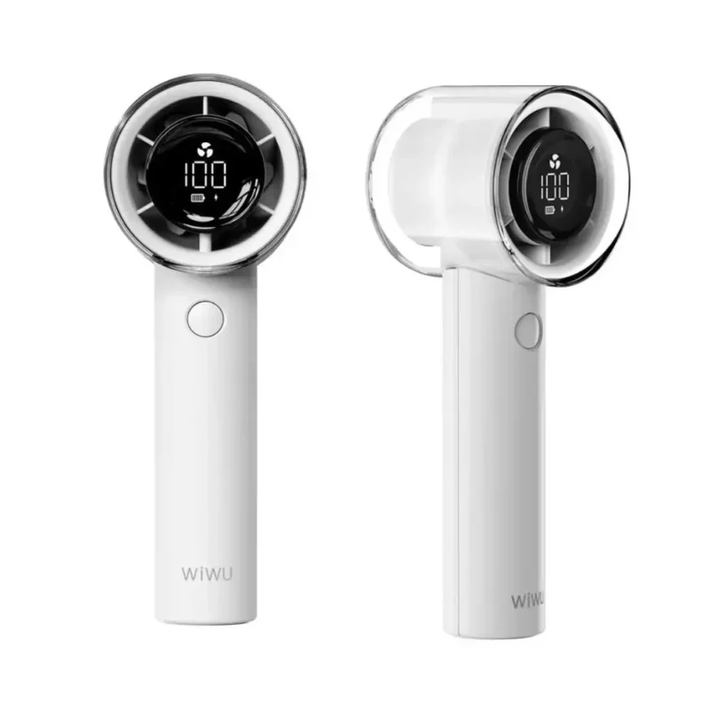 Wiwu Hurricane Wi-FS010 Turbo Portable Fan with digital display