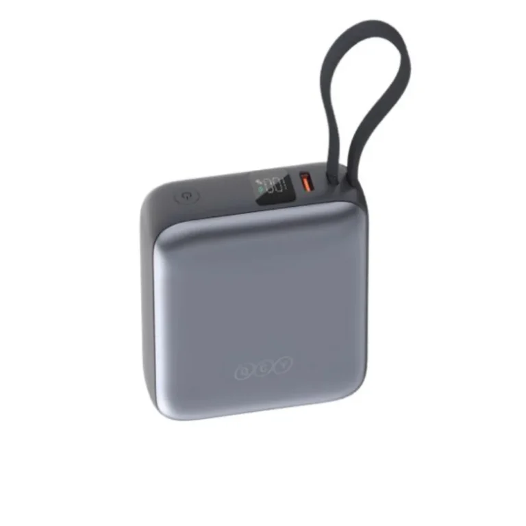 QCY PB10C 10000mAh 35W Power Bank with Built-in Type-C Cable